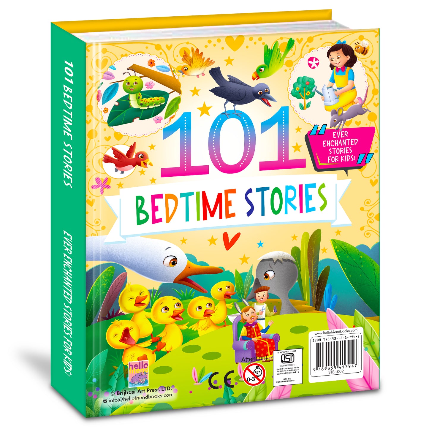 101 Bedtime Stories | Illustrated Story Book for Kids