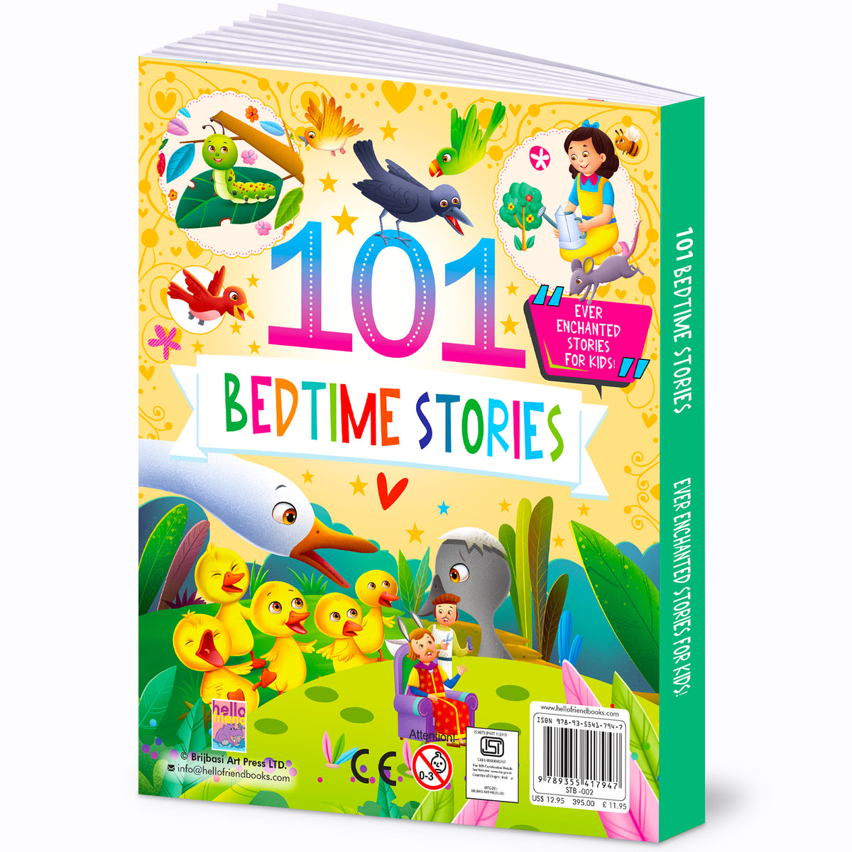 101 Bedtime Stories | Illustrated Story Book for Kids