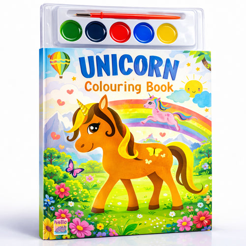 Unicorns Colouring Book | Unicorn Colouring Activity Book for Kids | Creative Learning & Fun Colouring Book