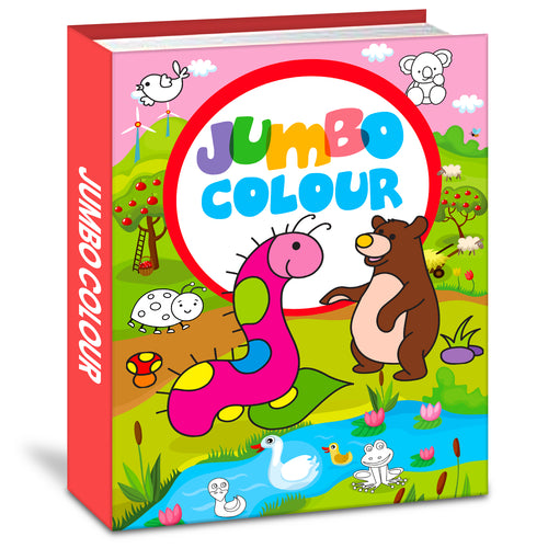 Jumbo Color – Wild Animals | Jumbo Coloring Book for Kids | Big Animal Coloring Activity Book