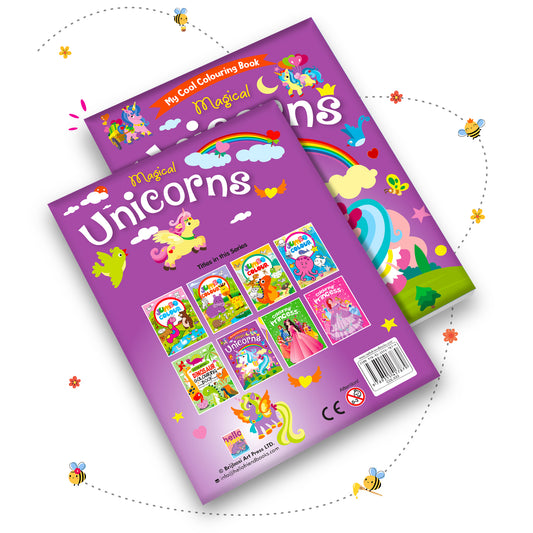 My Cool Colouring Book – Magical Unicorn | Unicorn Coloring Book for Kids | Creative Coloring Activity Book
