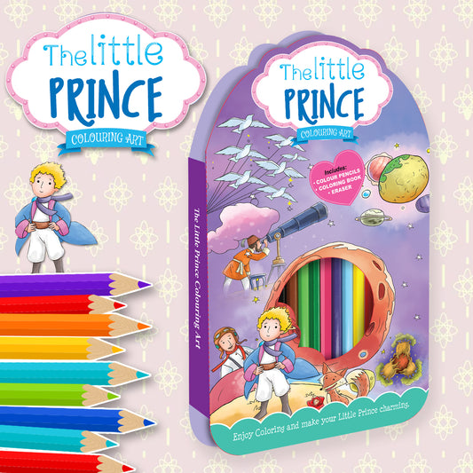 The Little Prince Colouring Kit | Prince-Themed Coloring & Creative Activity Kit for Kids