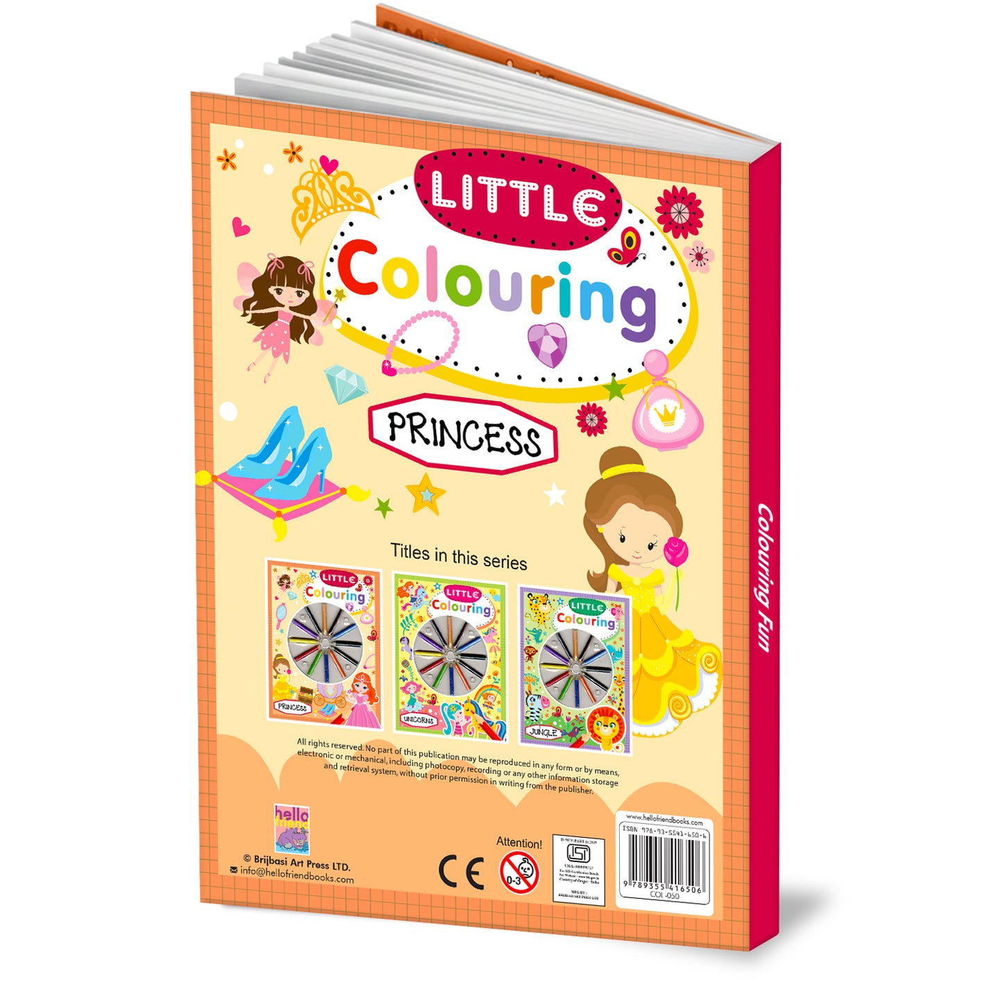 Princess Little Colouring Book | Princess Colouring Activity Book for Kids