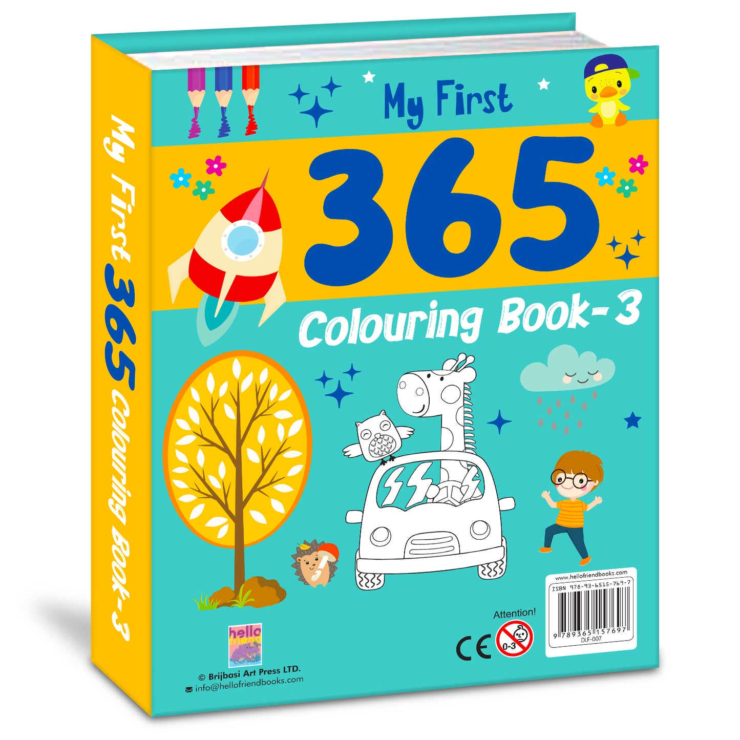 365 Colouring Book - 3A