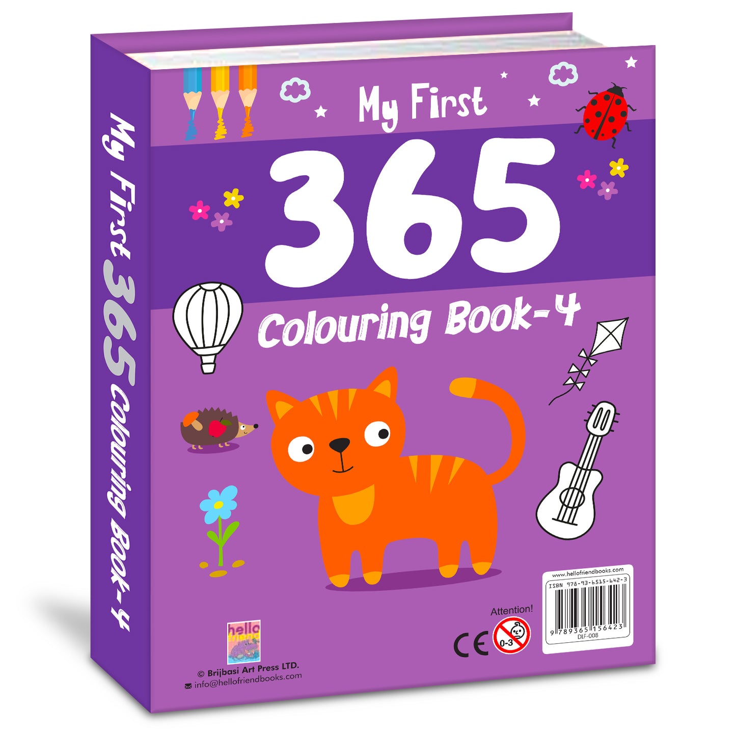365 Colouring Book - 4A