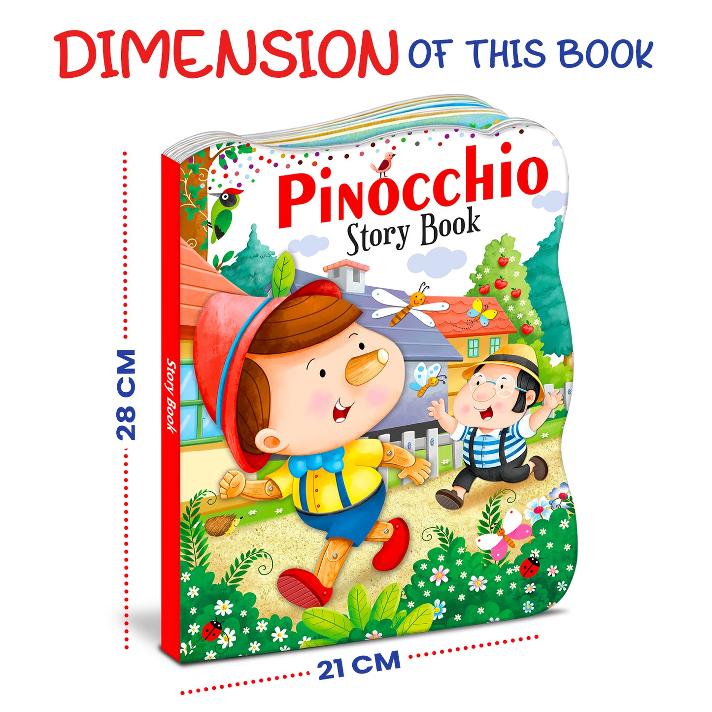 Pinocchio Story Book | Classic Fairy Tale for Early Readers | Illustrated Story Book for Kids
