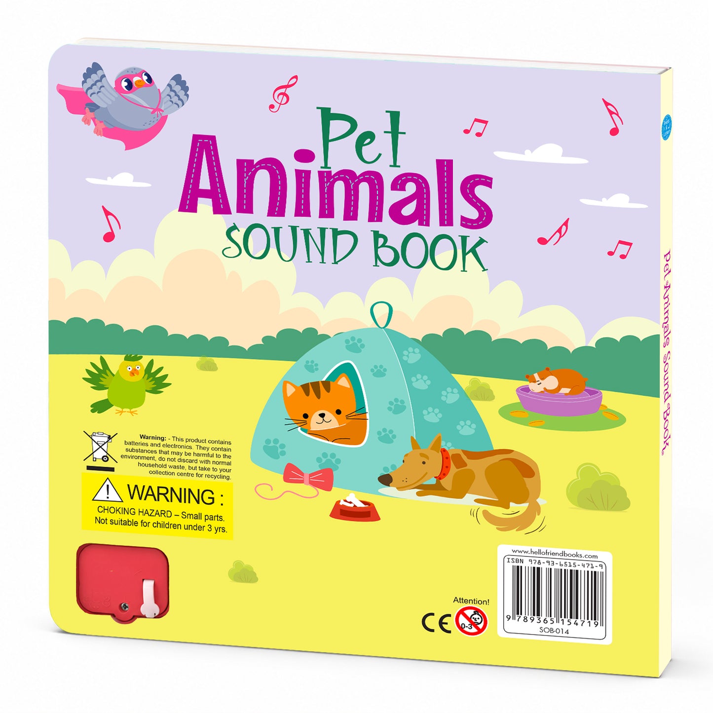 Pet Animals Sound Book - Additional Interior Page