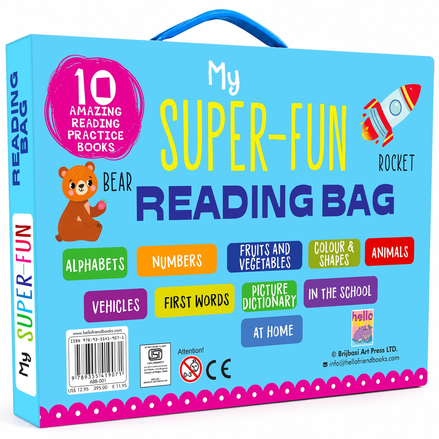 My Super Fun Reading Bag | Learning Activity Kit for Kids | Early Learning Activity Set
