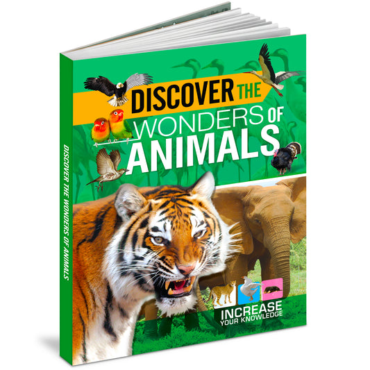 Discover the Wonders of Animals - Front cover 3D view