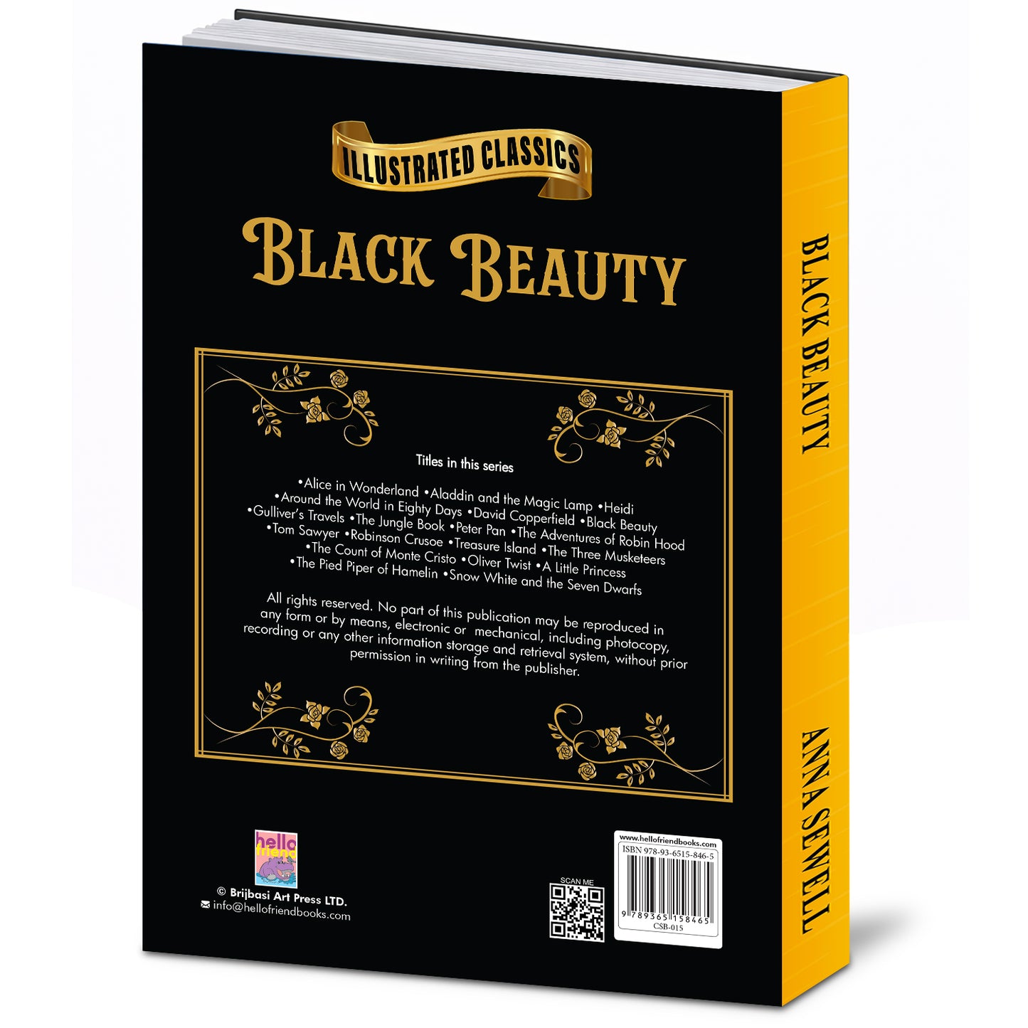 Black Beauty - Back Cover