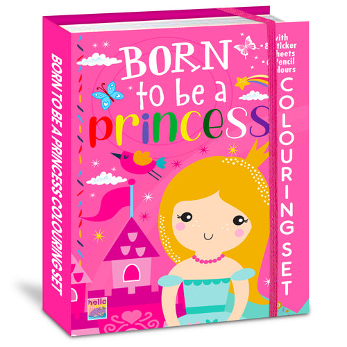 Princess Colouring Kit | Princess Coloring & Creative Activity Kit for Kids | Magical Art & Learning Kit