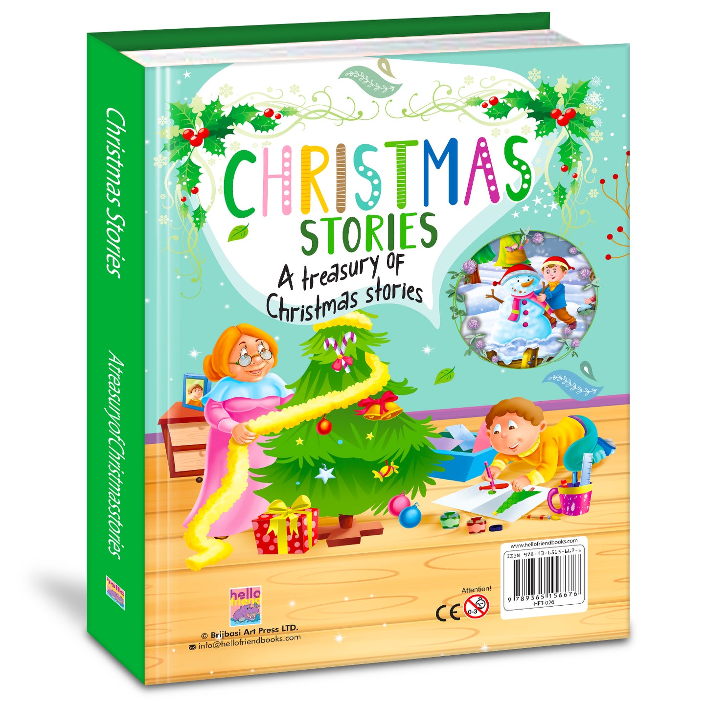 Christmas Stories | Illustrated Christmas Story Book for Early Readers | Holiday Tales for Kids