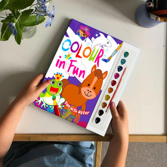 Colour In Fun Water Colouring Pad