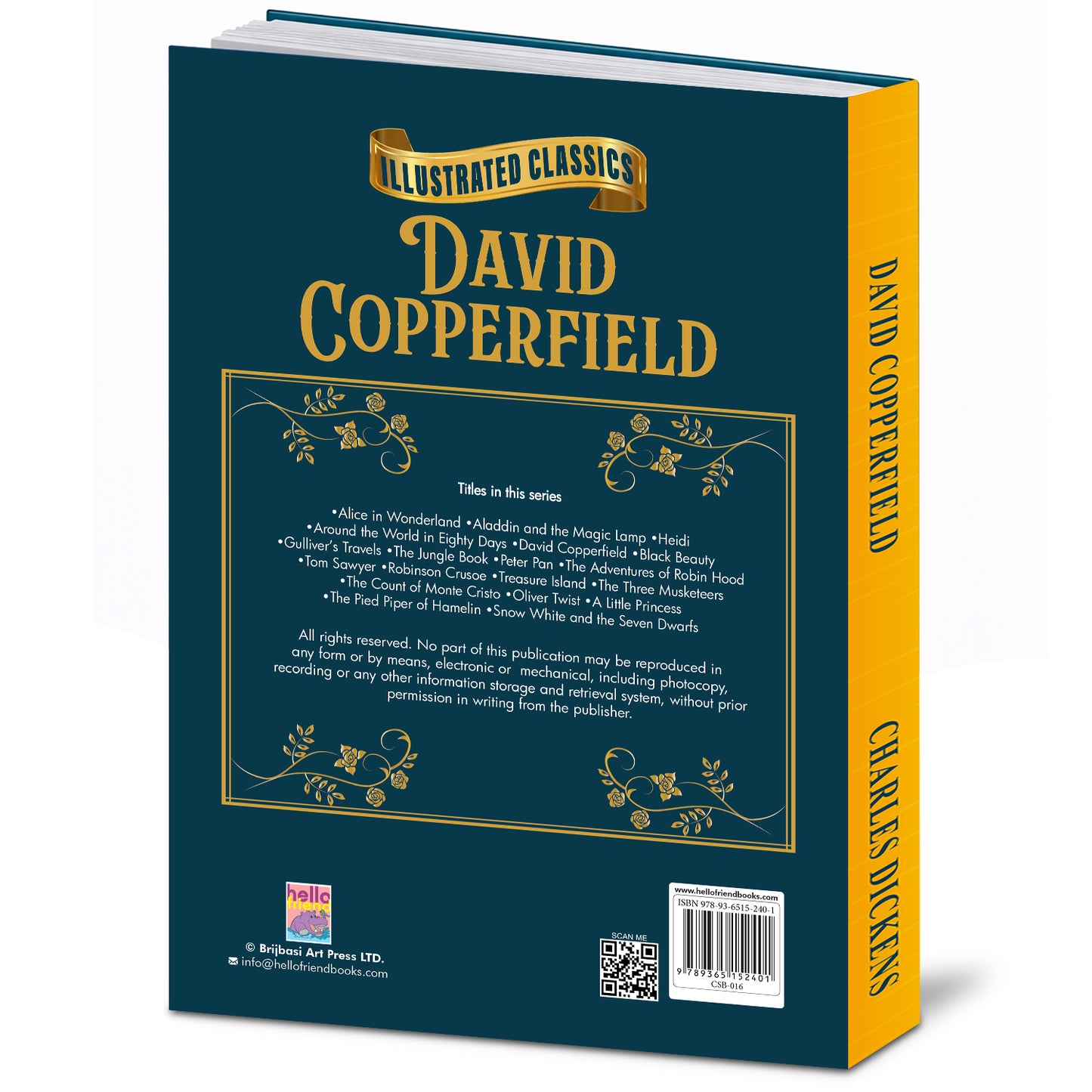 David Copperfield - Back Cover