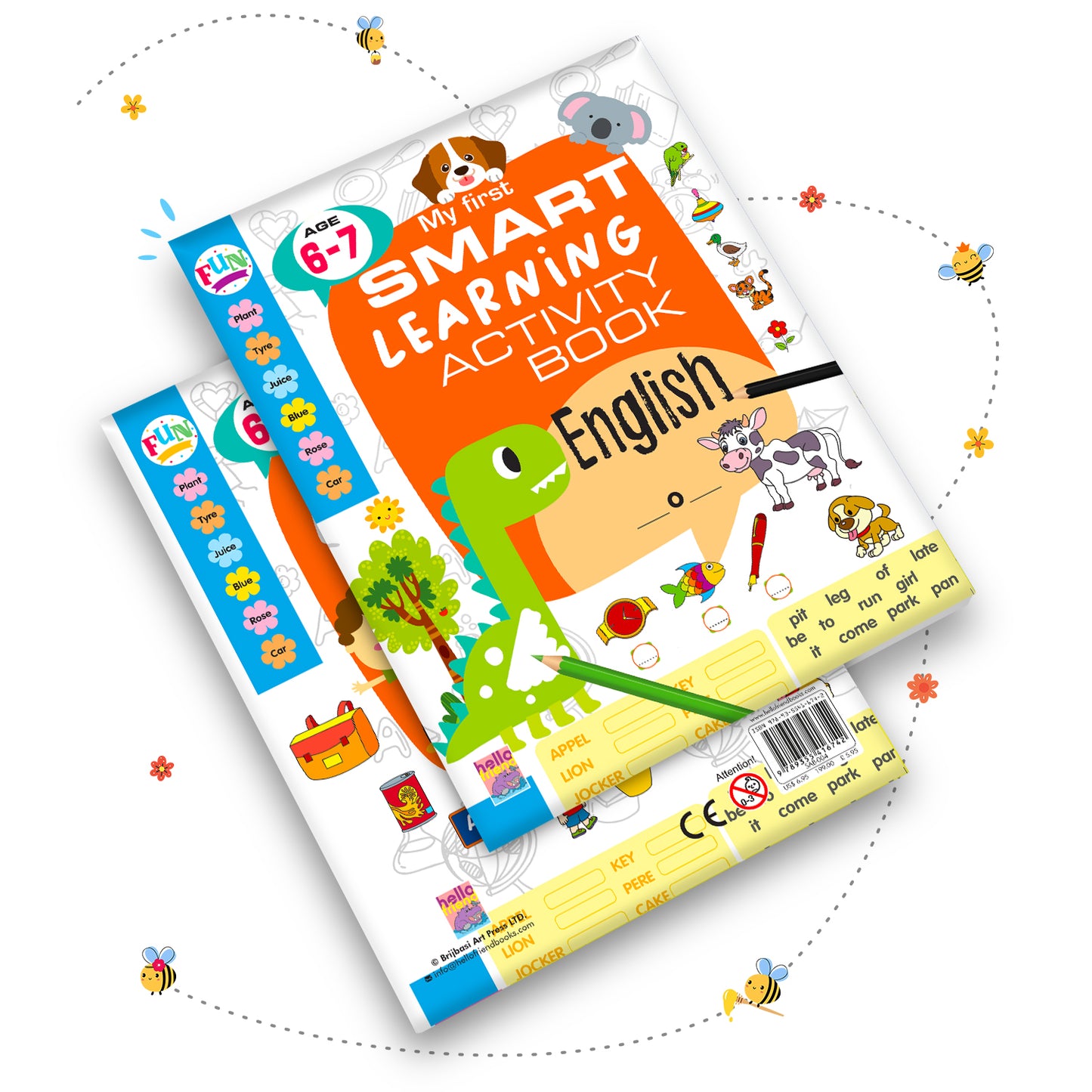 My First Smart Learning Activity Book β English 4 (Age 6+) | English Activity Workbook for Kids