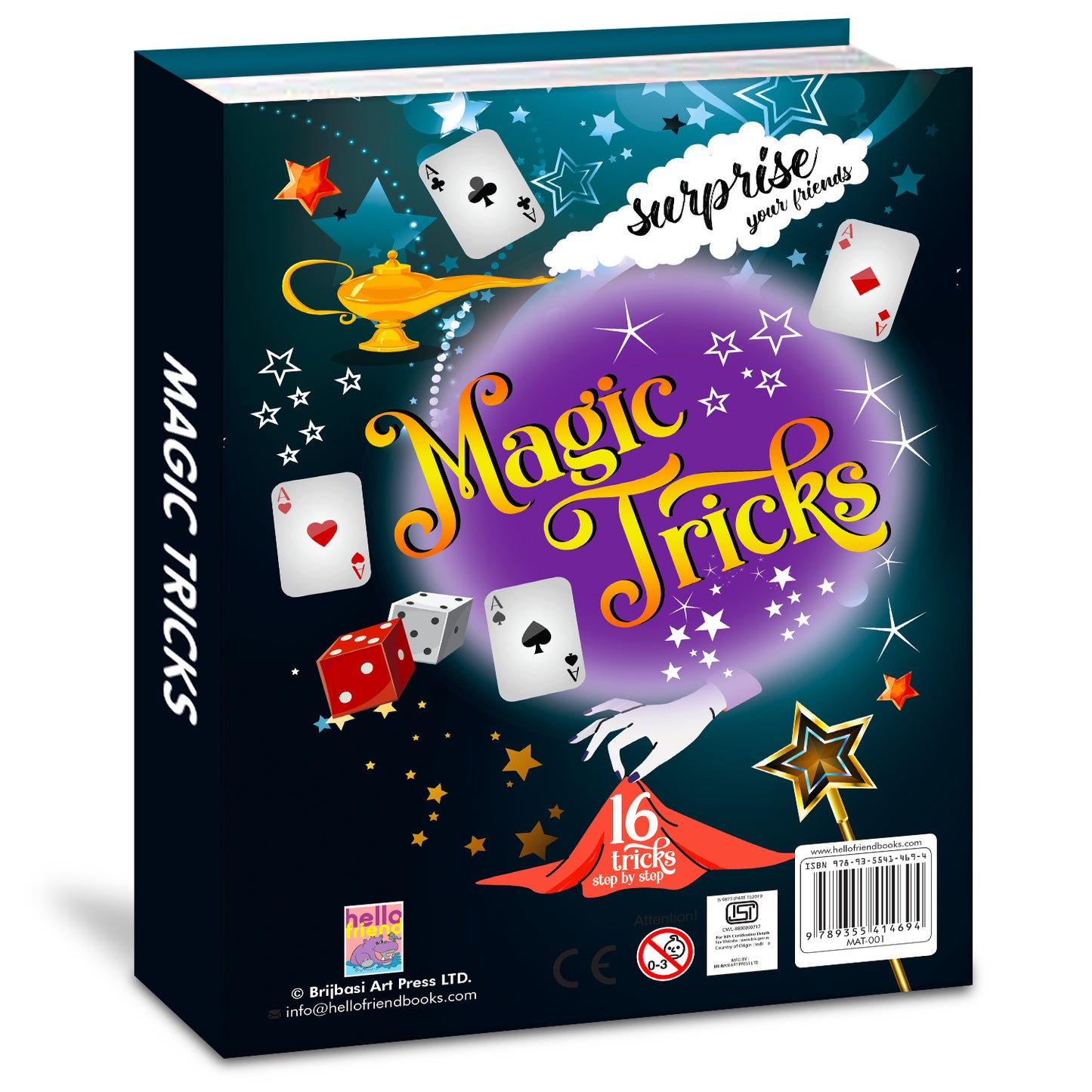 Magic Tricks Activity Kit for Kids | Fun & Easy Magic Tricks Book | Interactive Activity & DIY Kit