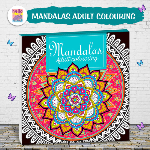Mandalas Adult Colouring Book | Relaxing Mandala Coloring Book for Teens & Adults | Mindful Creative Art Book