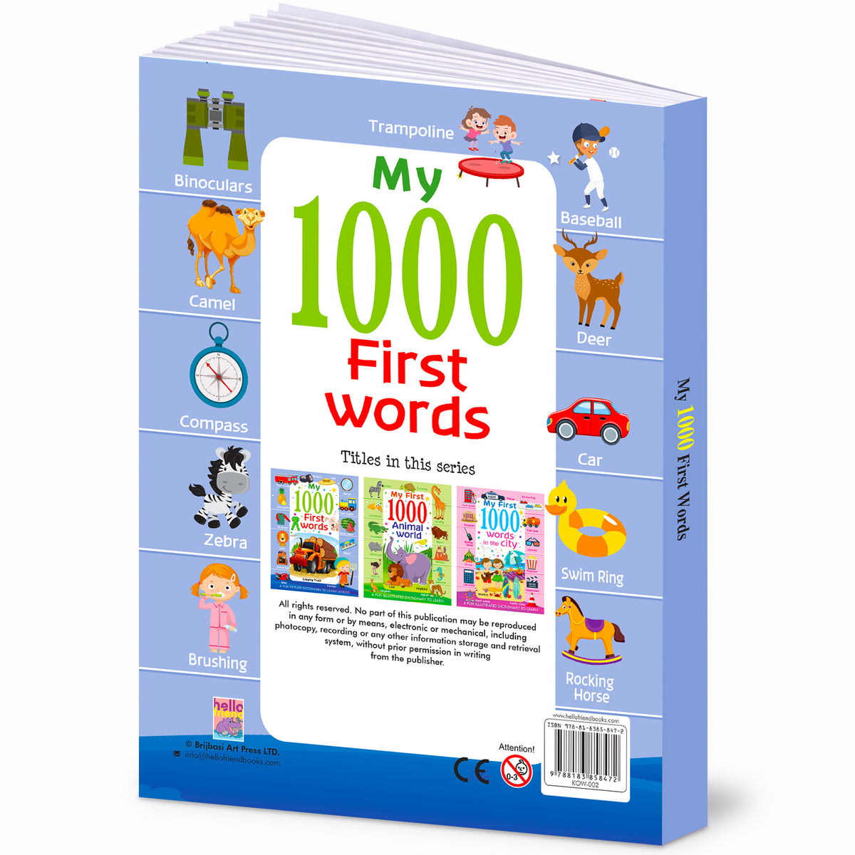 My 1000 first words