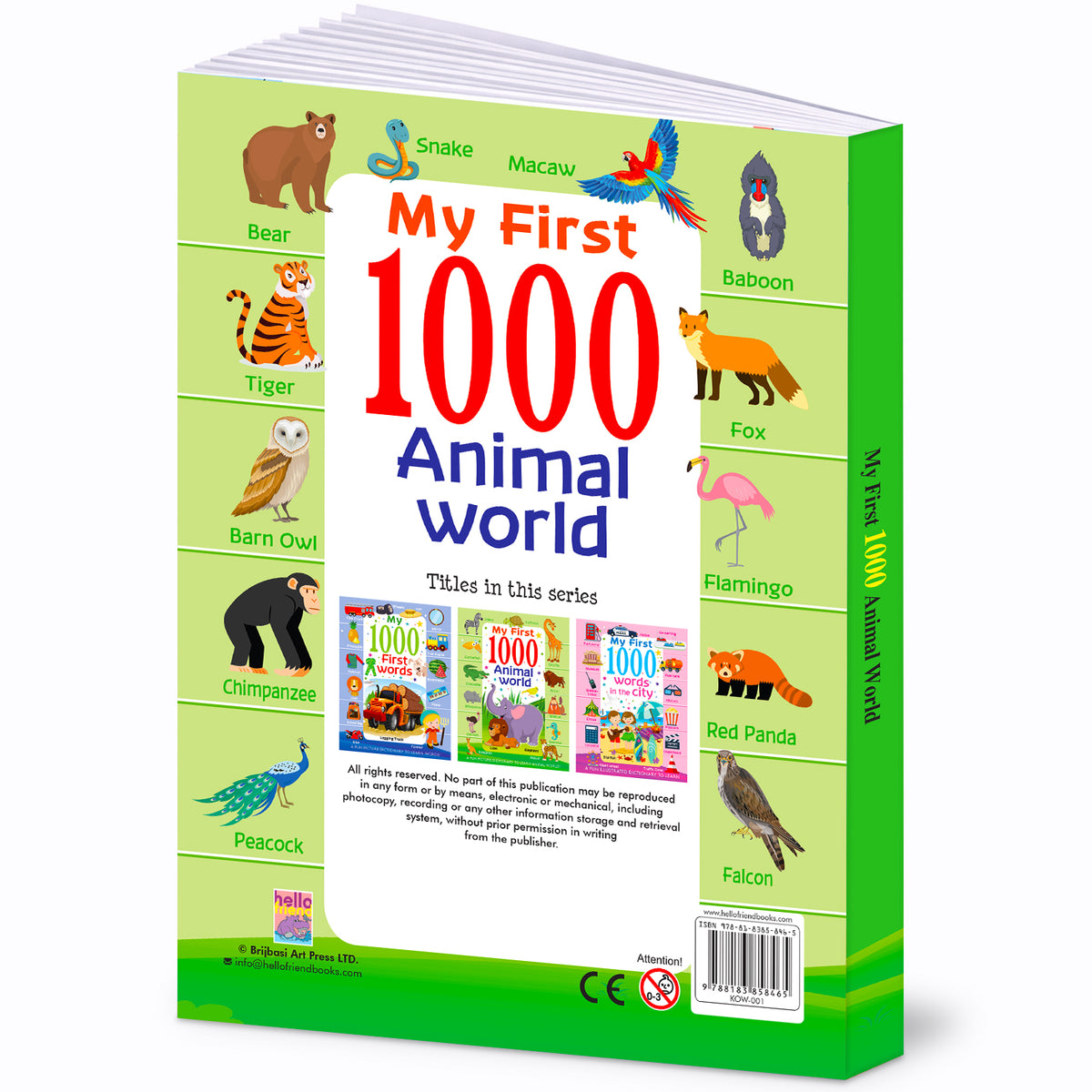 My first 1000 animal world