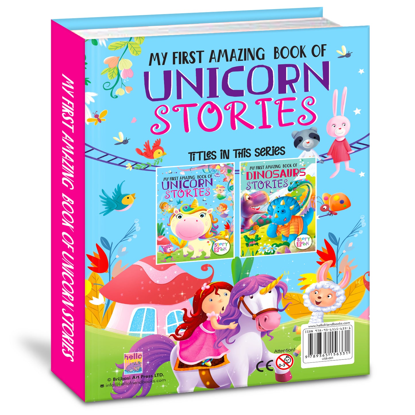 My First Amazing Book of Unicorn Stories | Magical Illustrated Story Book for Early Readers