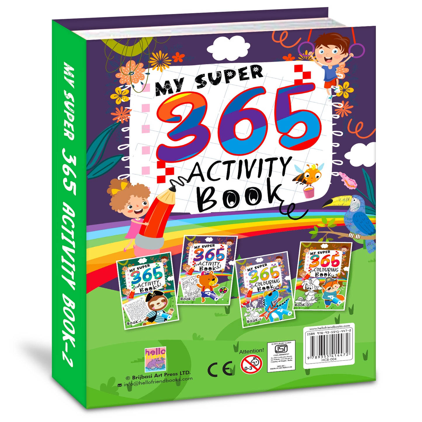 My Super 365 Activity Book – 2 | Fun Learning Activity Book for Kids | Creative Educational Workbook