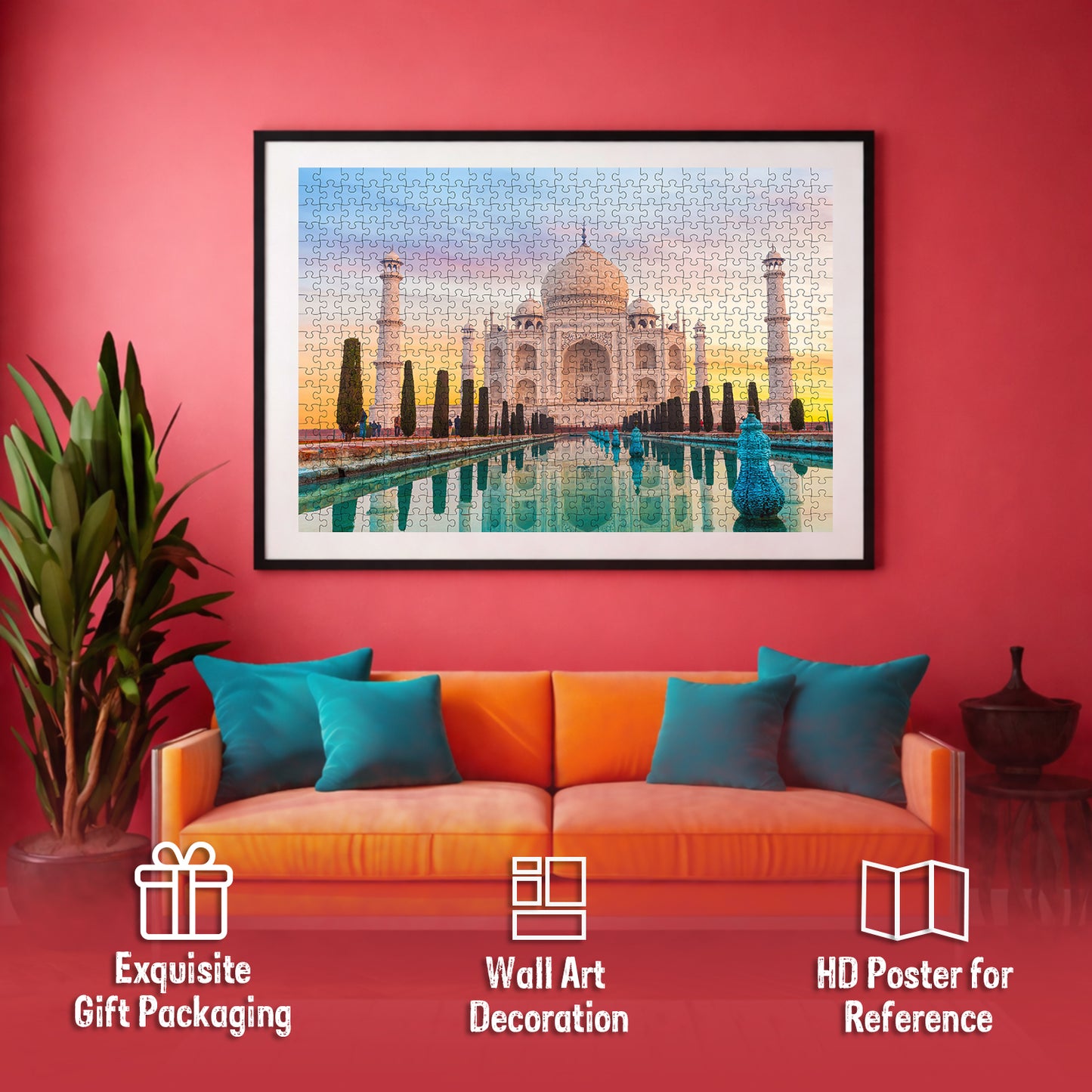Taj Mahal Jigsaw Puzzle - Fun for Everyone