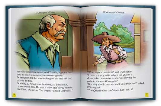 The Three Musketeers - Interior spread: Plans for Revenge