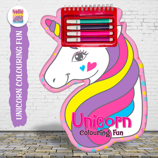 Unicorn Colouring Fun | Magical Unicorn Coloring Book for Kids | Creative Activity Book