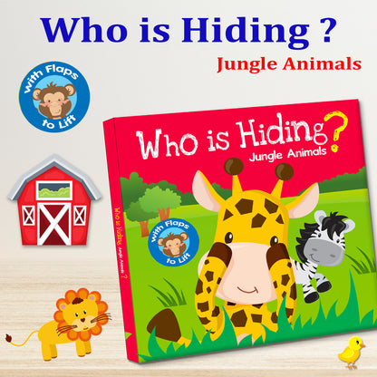 Who is hiding - jungle animals