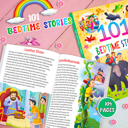 101 Bedtime Stories | Illustrated Story Book for Kids