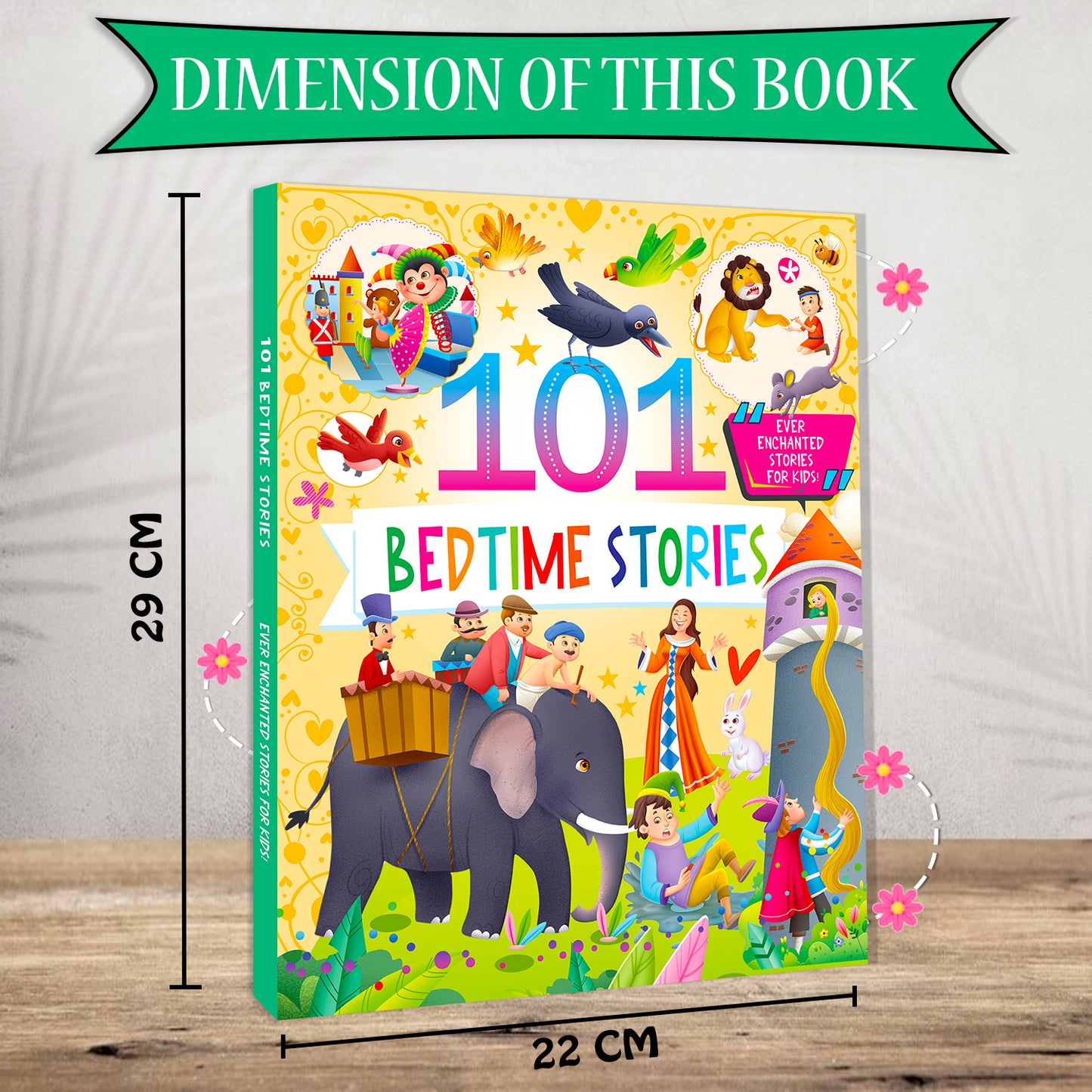 101 Bedtime Stories | Illustrated Story Book for Kids