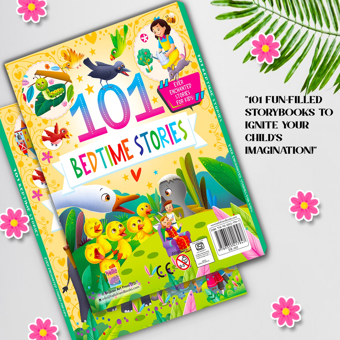 101 Bedtime Stories | Illustrated Story Book for Kids