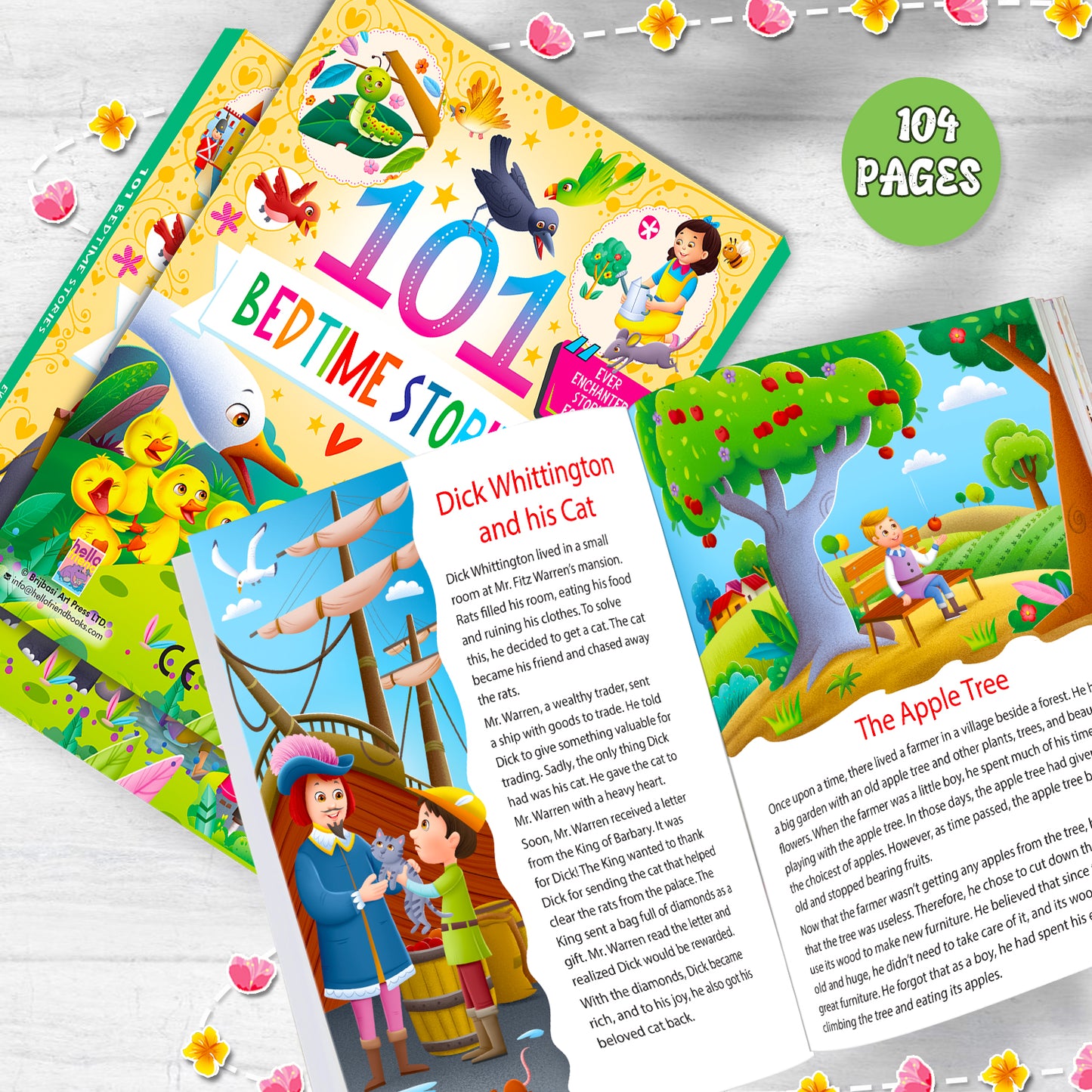 101 Bedtime Stories | Illustrated Story Book for Kids