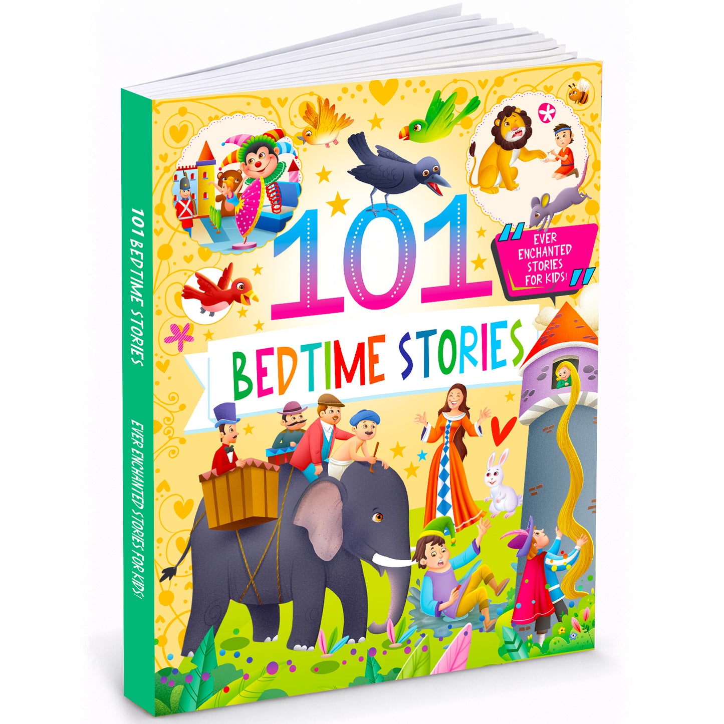 101 Bedtime Stories | Illustrated Story Book for Kids