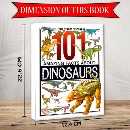 101 Amazing Facts About Dinosaurs | Picture Knowledge Book for Kids | Educational Dinosaur Facts Book