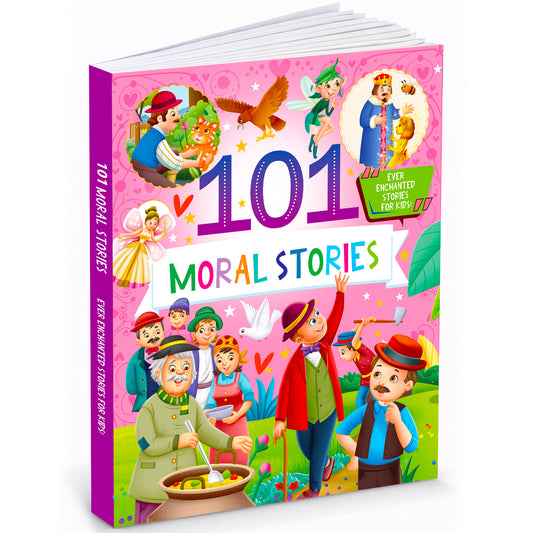 101 Moral Stories | Illustrated Padded Story Book for Kids