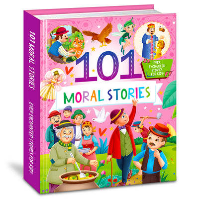 101 Moral Stories | Illustrated Padded Story Book for Kids