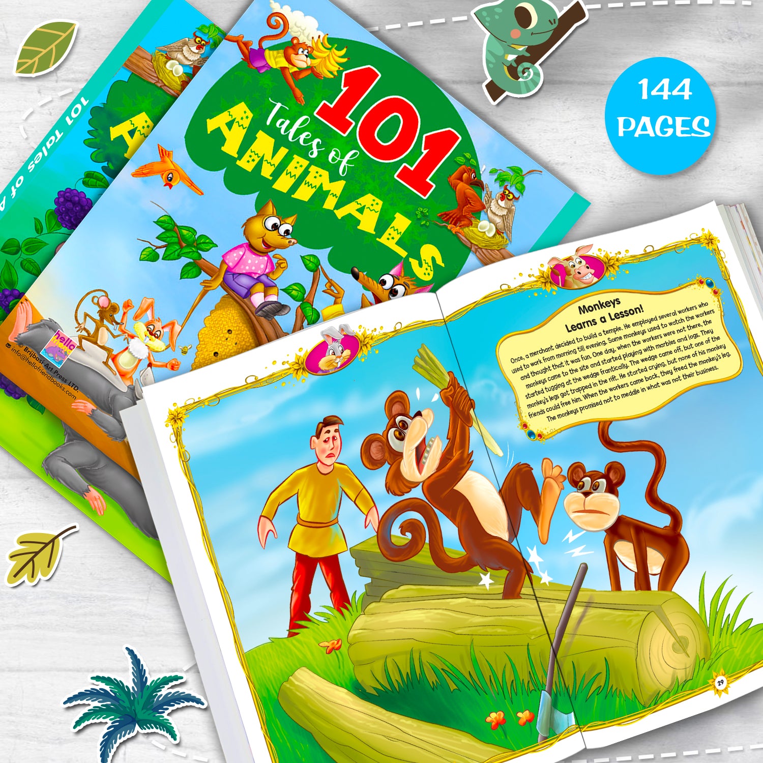 101 Tales of Animals - Cover View