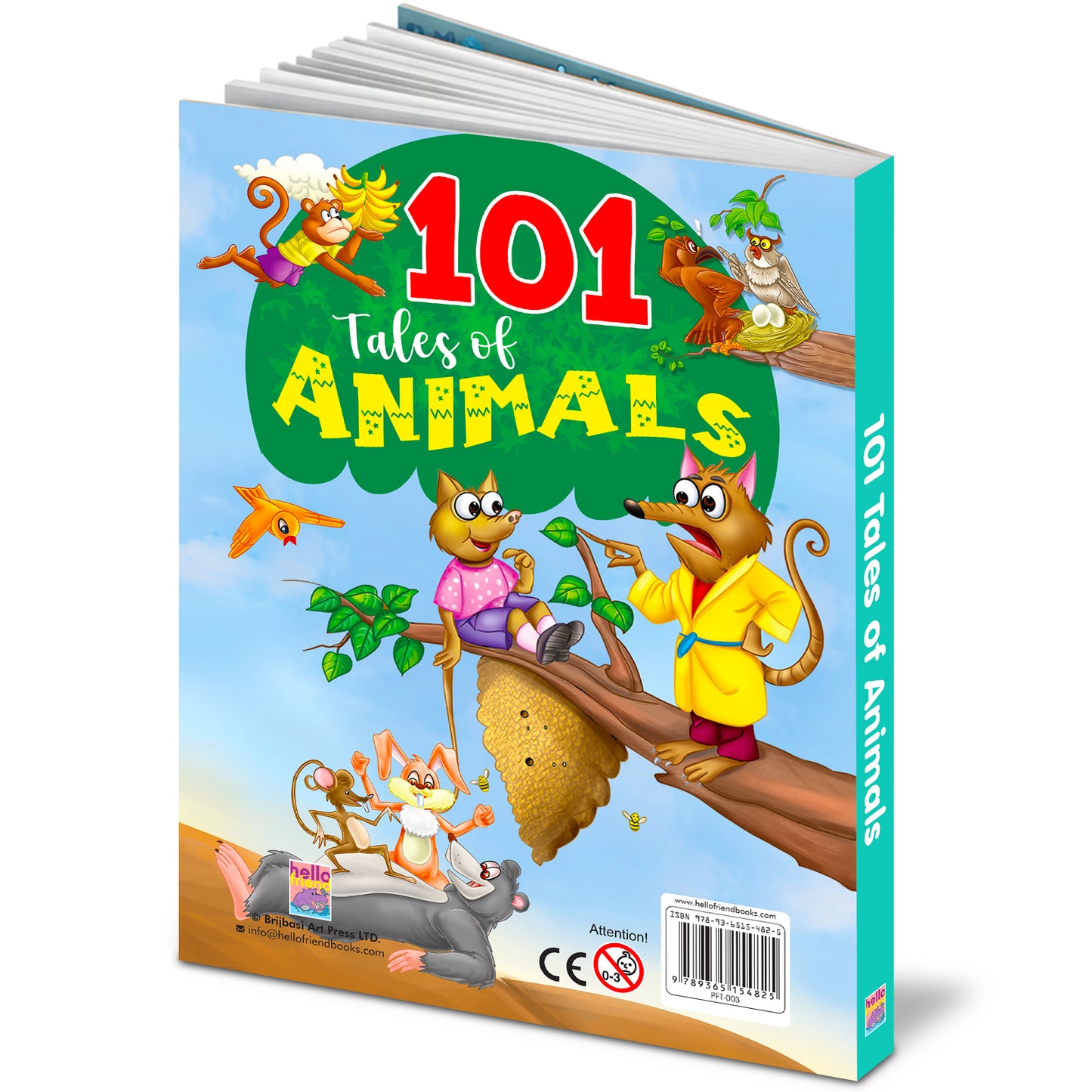 101 Tales of Animals - Back Cover