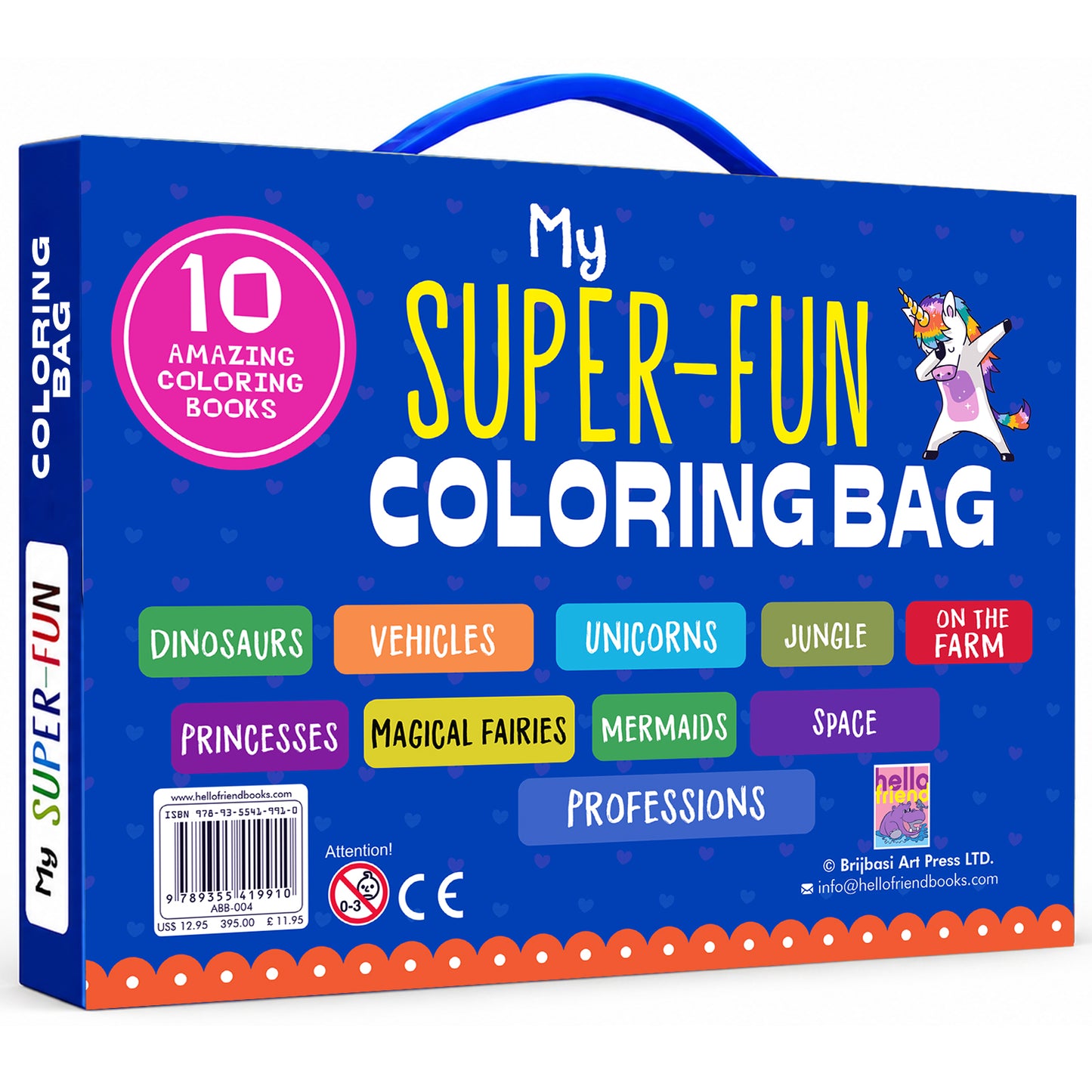 My Super Fun Colouring Bag | Learning Activity Kit for Kids | Creative Colouring & DIY Set