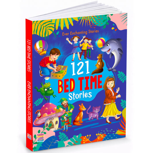 121 Bedtime Traditional Stories | Illustrated Story Book for Kids
