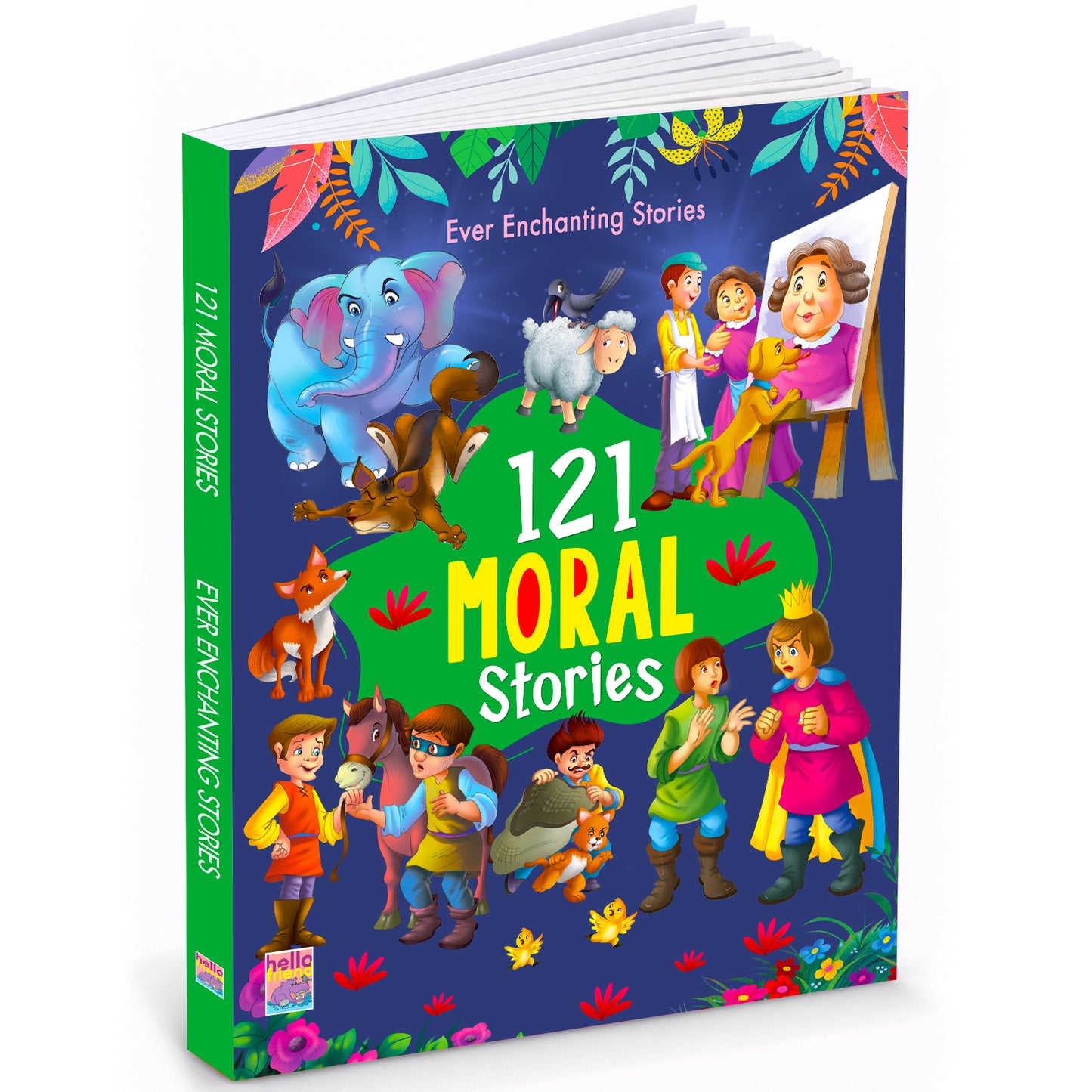 121 Moral Stories | Illustrated Bedtime Stories with Valuable Life Lessons for Kids