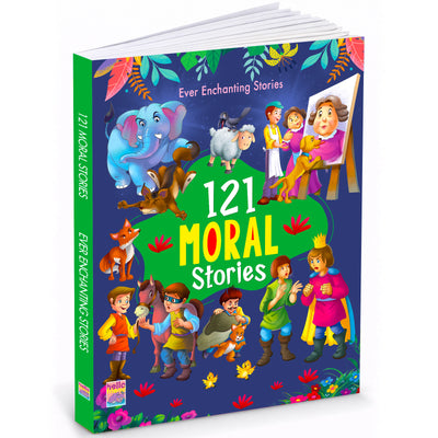 121 Moral Stories | Illustrated Bedtime Stories with Valuable Life Lessons for Kids