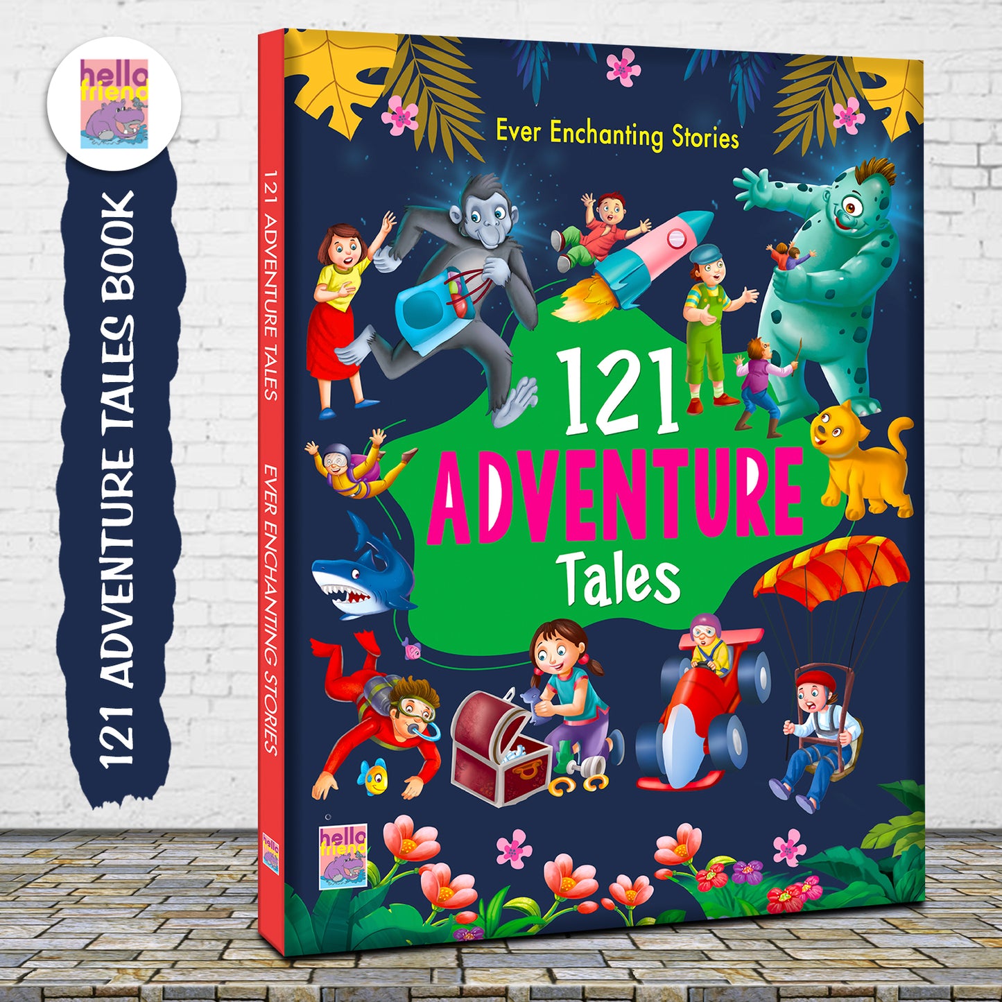 121 Adventure Tales - Inside pages 64 pages spread