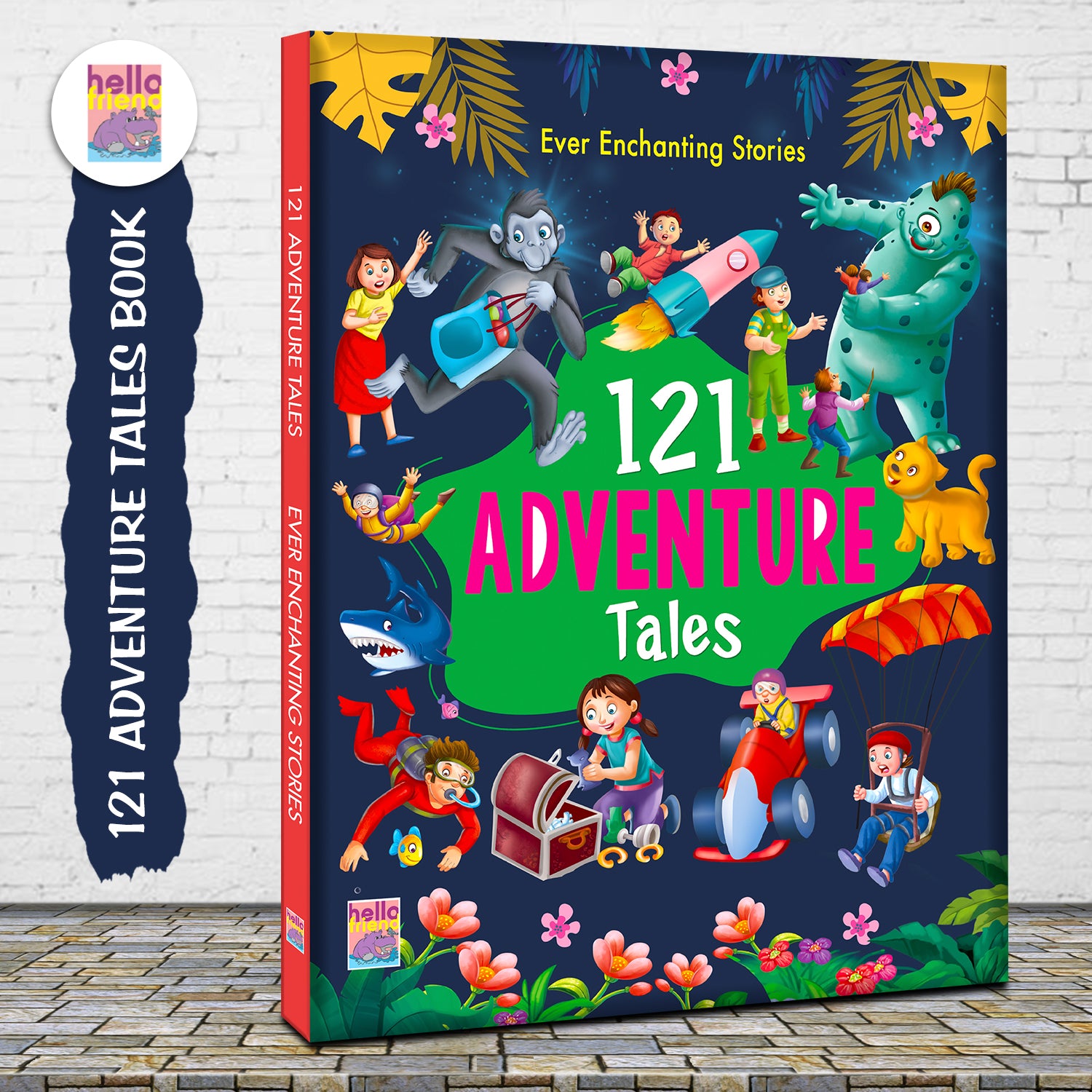 121 Adventure Tales - Inside pages 64 pages spread