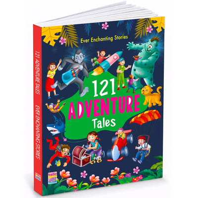 121 Adventure Tales | Action-Packed Illustrated Stories for Young Readers