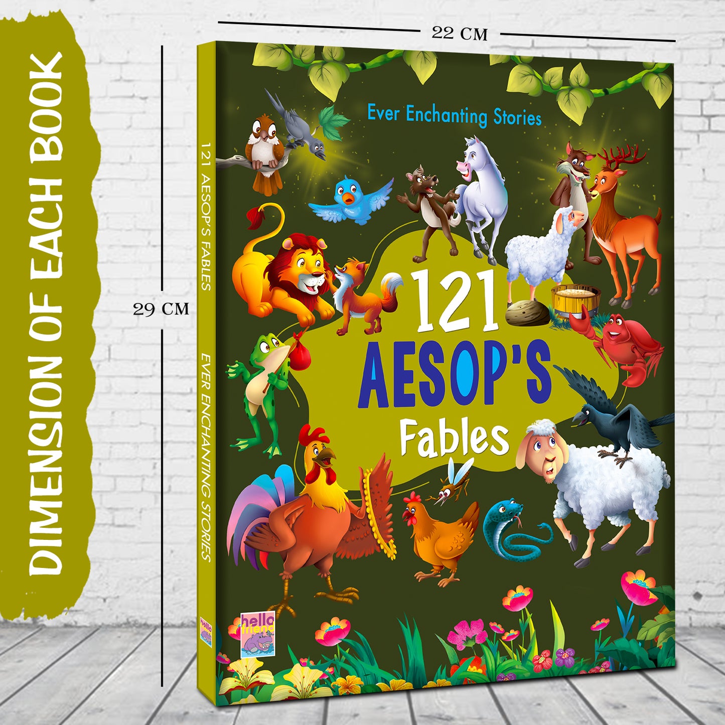 121 Aesop's Fables - Dimensions