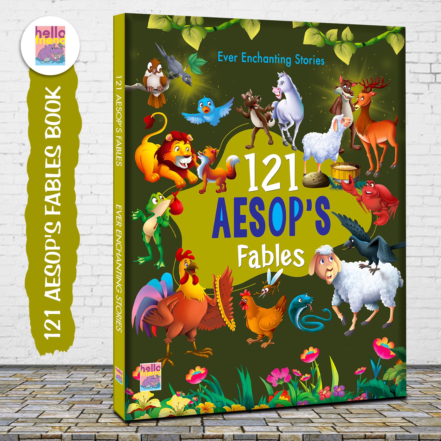 121 Aesop's Fables - Cover Angle