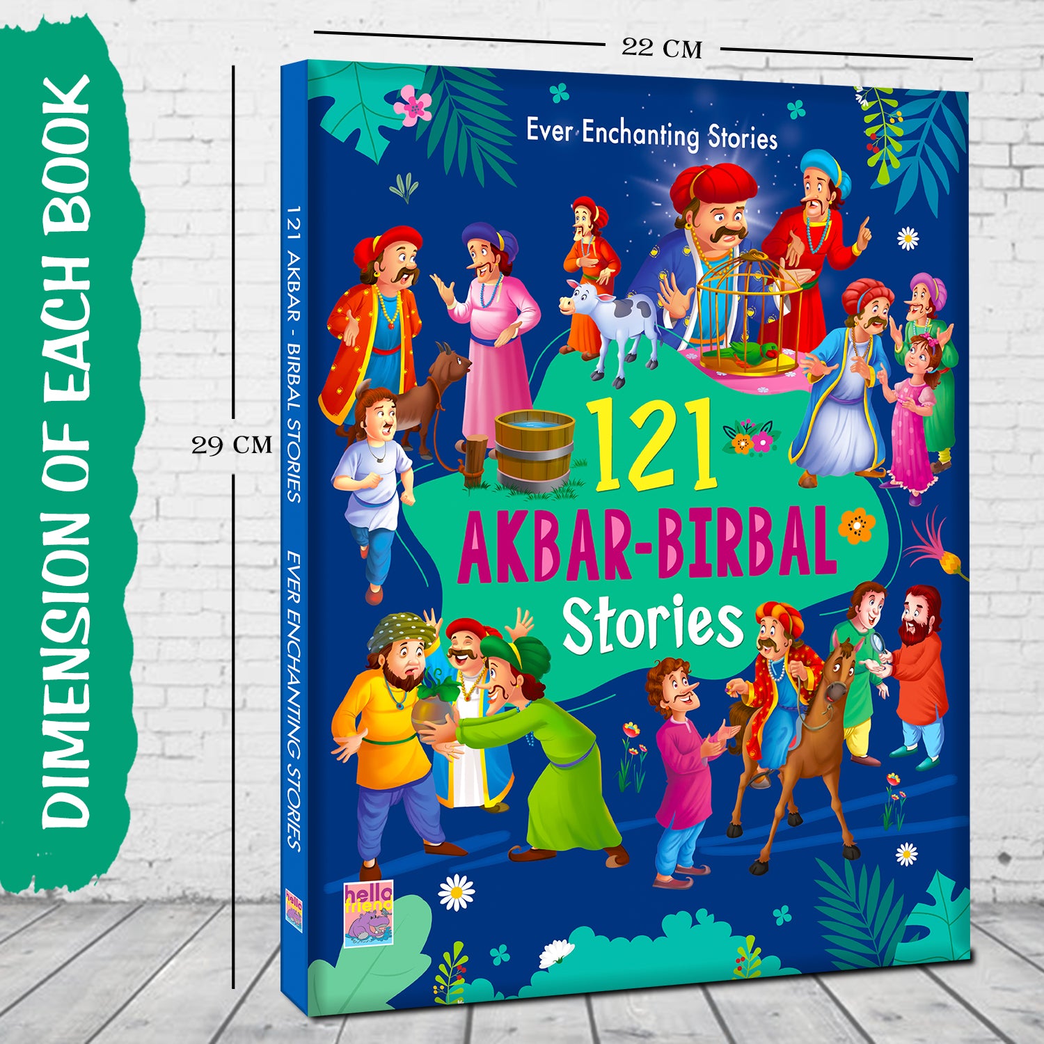 121 Akbar & Birbal Stories - Dimensions
