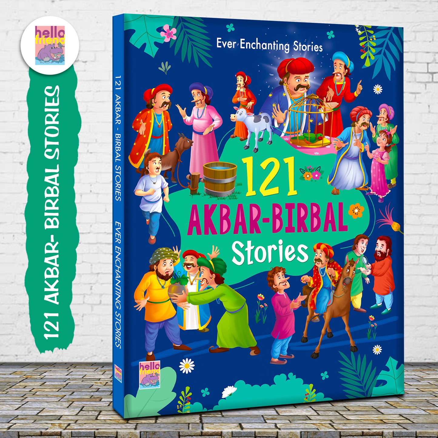 121 Akbar & Birbal Stories - Cover Angle